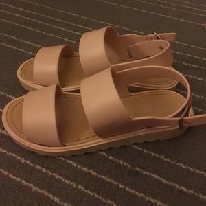 Bamboo 2 strap sandals