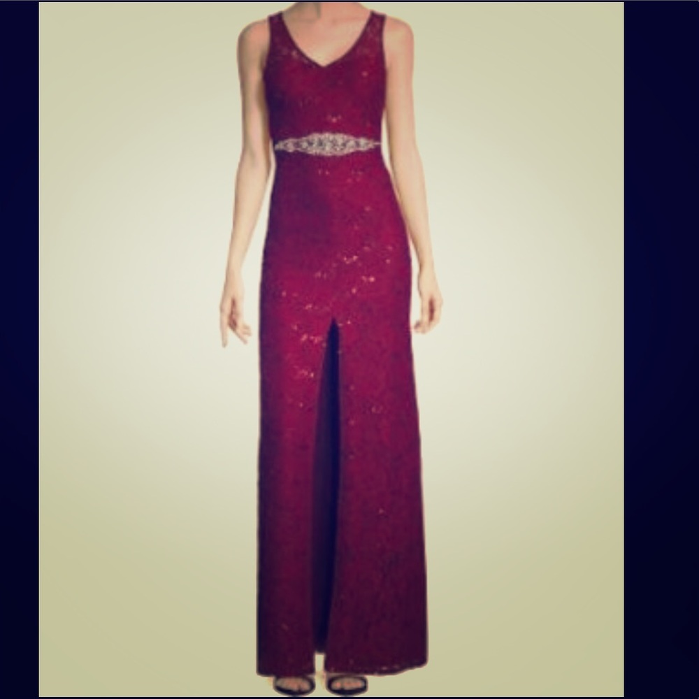 Maroon prom/homecoming dress