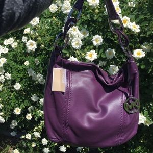 Purple Micheal Kors bag