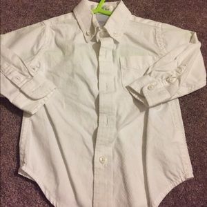 Janie and Jack long sleeve button dress shirt