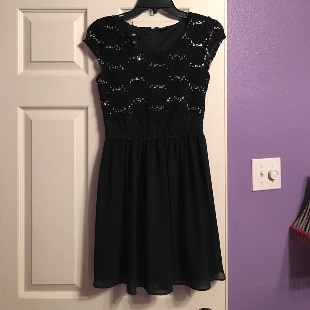 black formal dress
