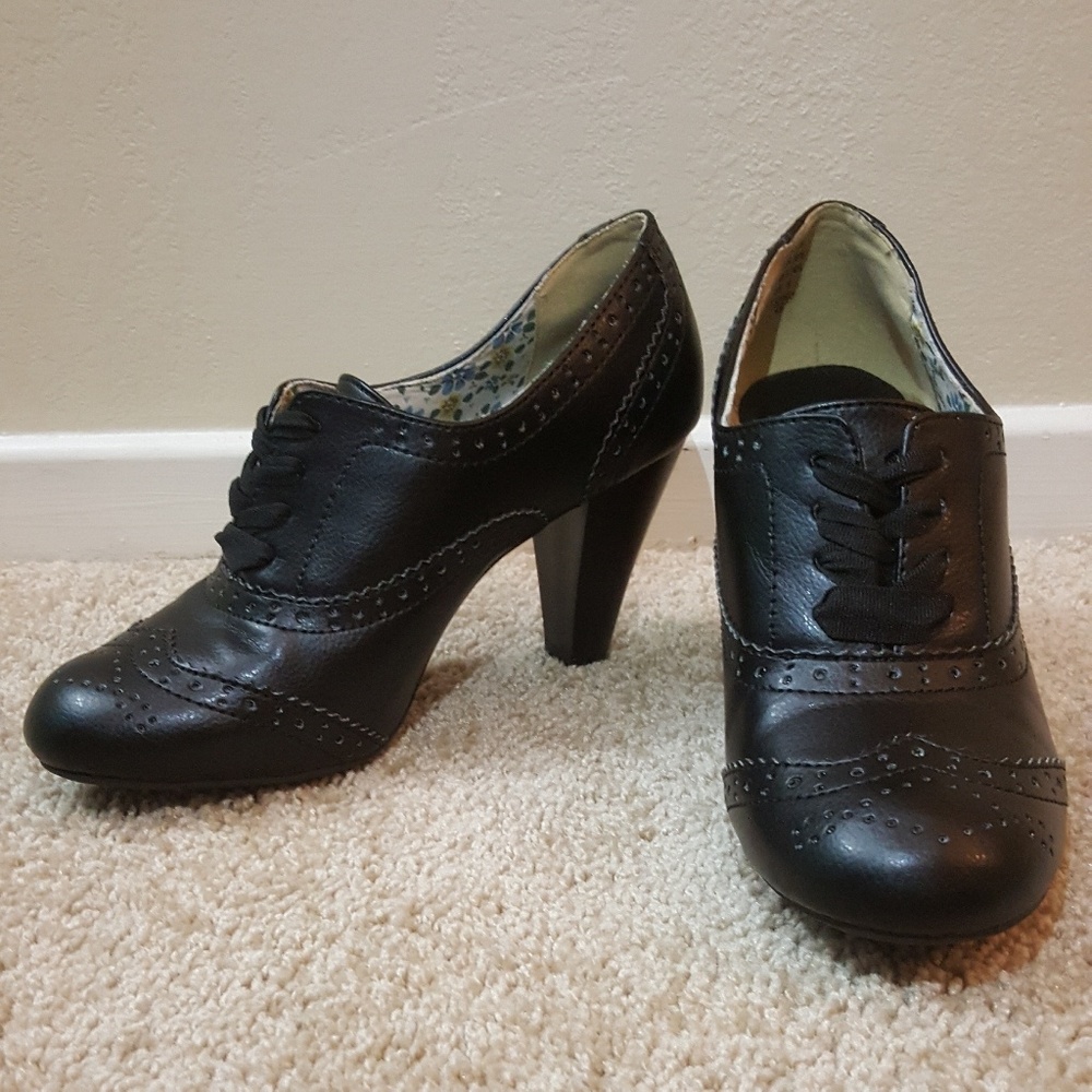 America Eagle Black Ankle Boot