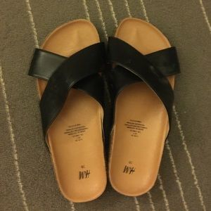 Black sandals