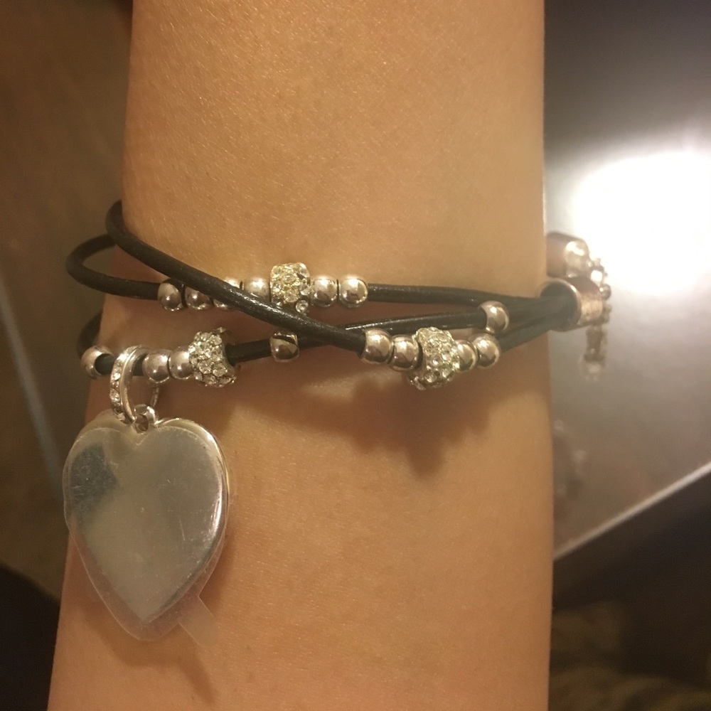 Silver Heart bracelet