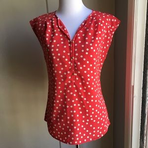 The Limited Red Polka Dot Shirt