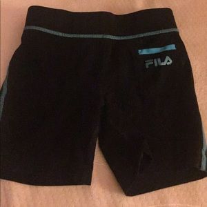 fila spandex shorts