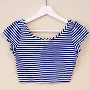 Sailor Crop Top