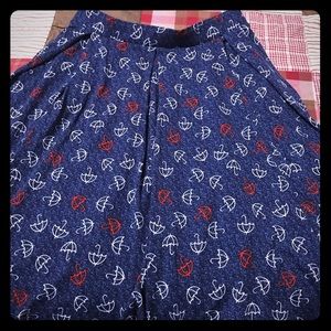 Lula Roe Madison A-line skirt