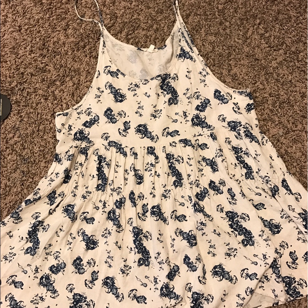 Floral tank top