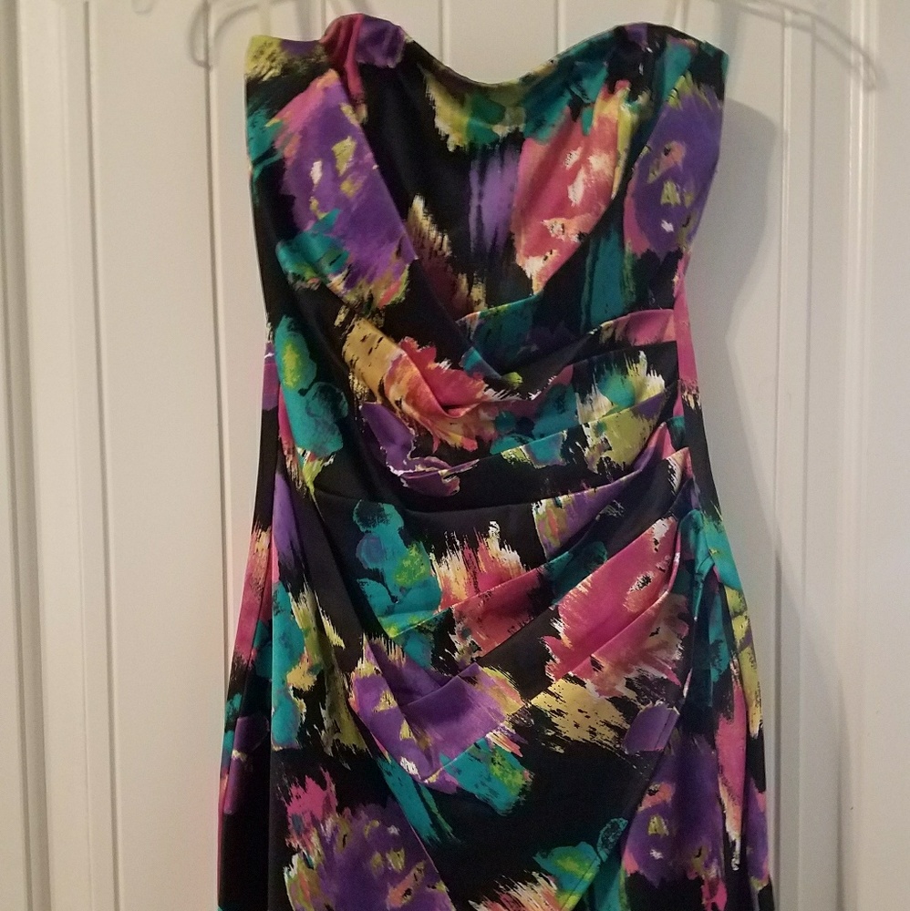 Multi Colored Party Dress