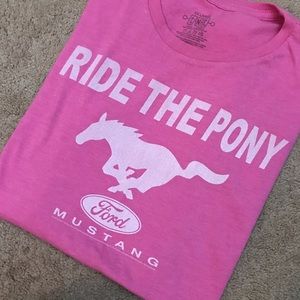 FORD "Ride The Pony" Mustang Tshirt