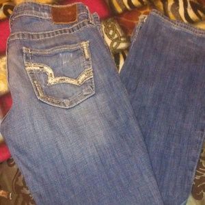 Big star sweet boot ultra-low rise jeans