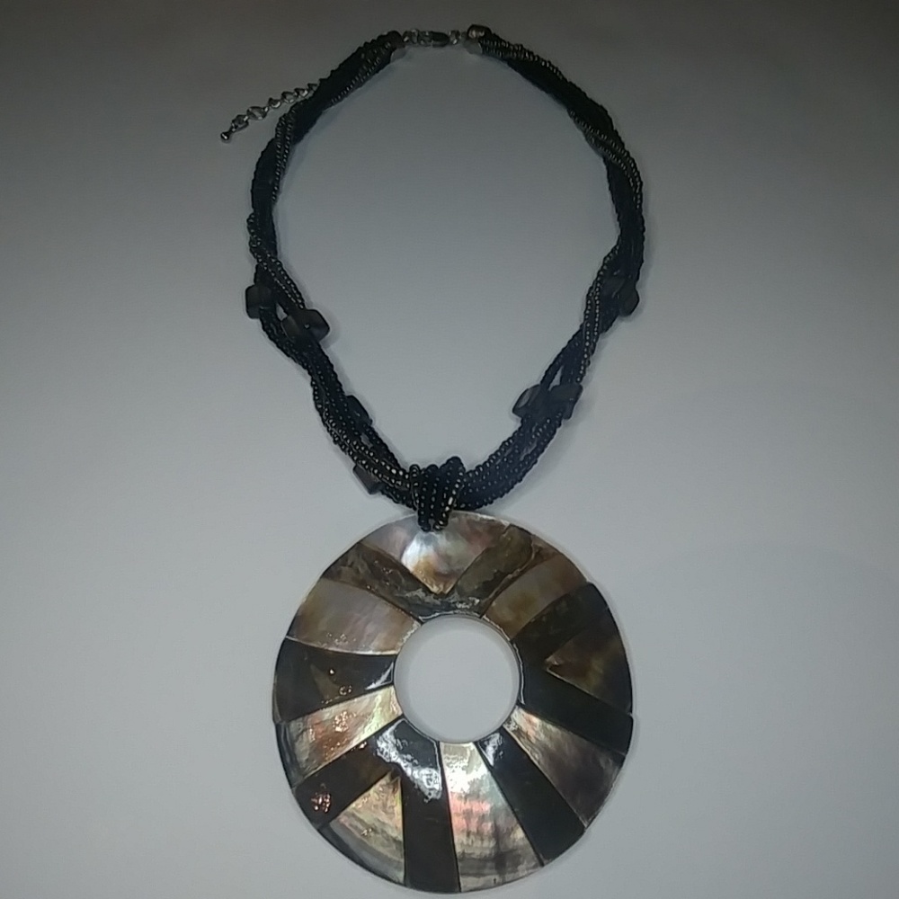 Medallion Statement Necklace