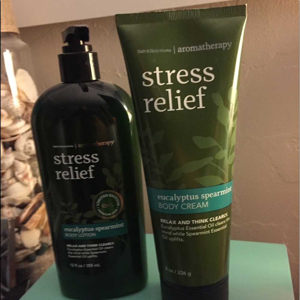 Bath and Body Works Stress Relief Lotion