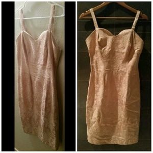 Blush Pink Midi Dress