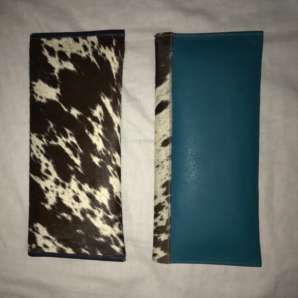Hair on Hide Leather Envelope Clutch & Crossbody | Leather  Gorgeous leather/cowhide envelope clutches