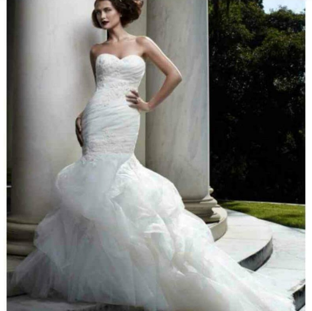Mermaid Long Train Wedding Dress