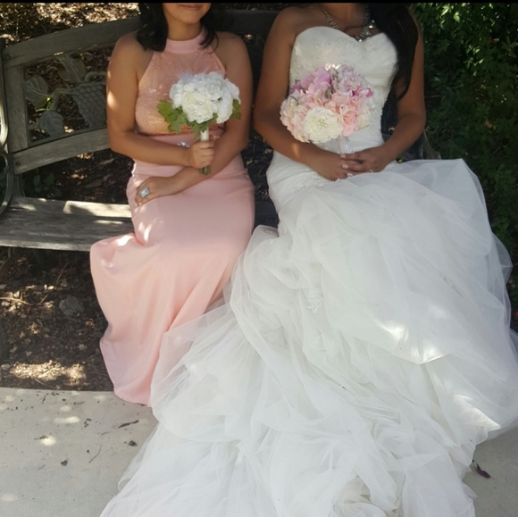 Mermaid Long Train Wedding Dress - Picture 3 of 3