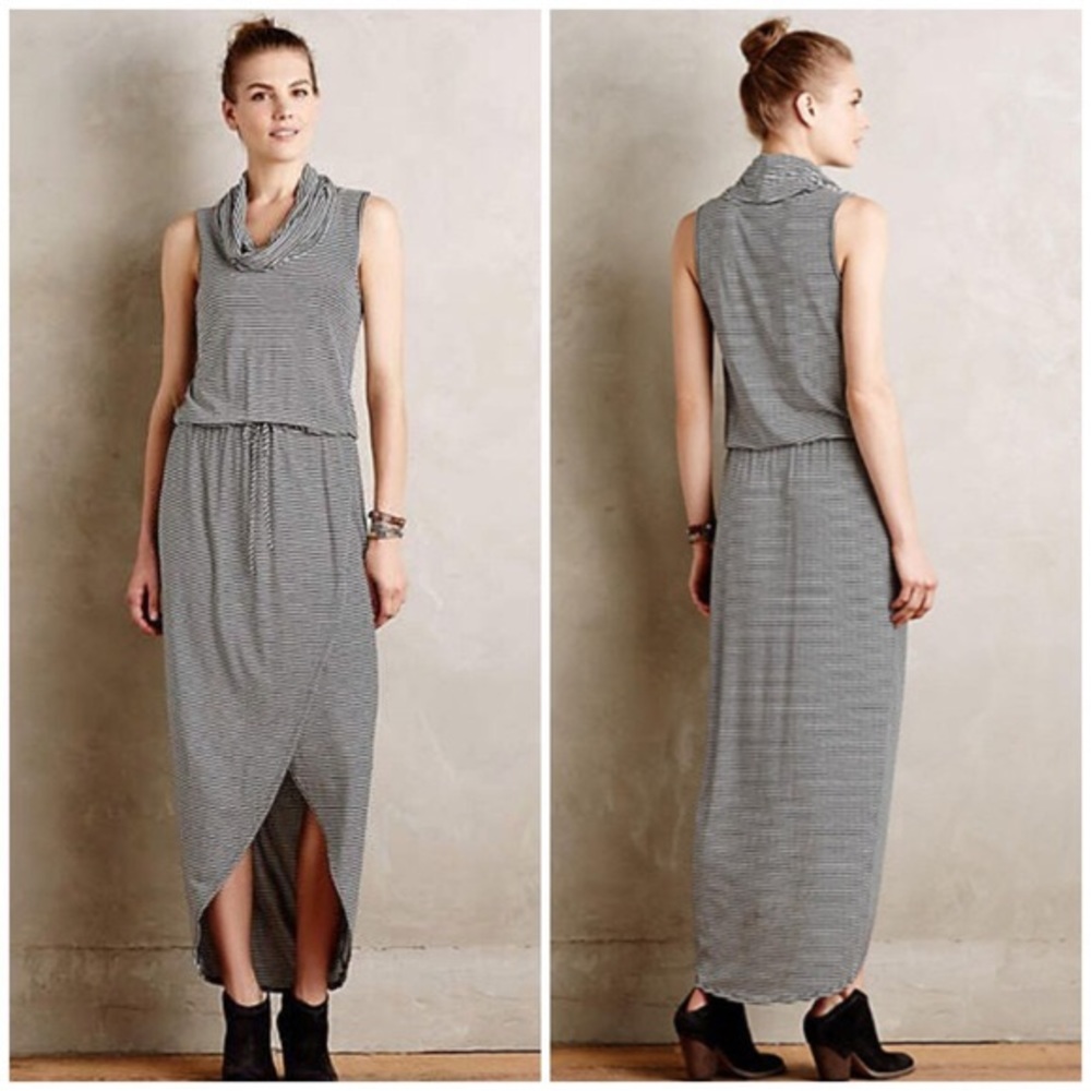 ANTHROPOLOGIE Cowlknit Midi Dress
