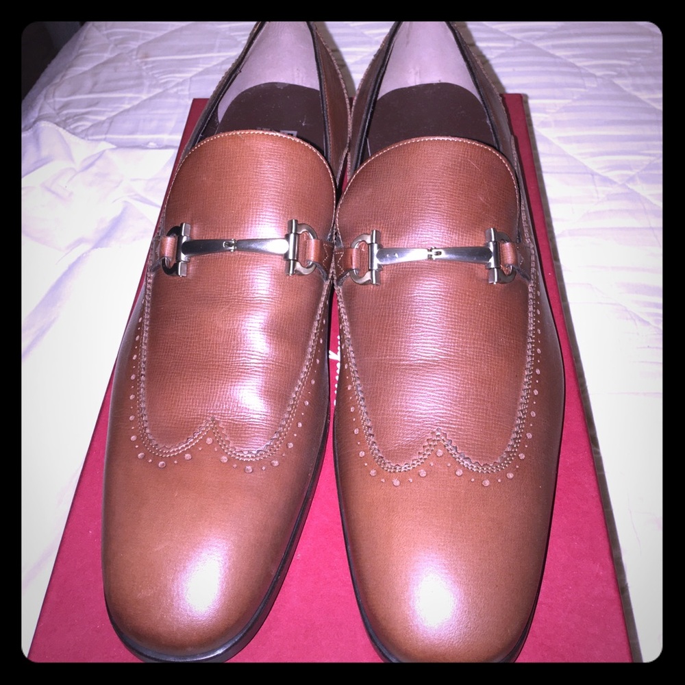 Salvatore Ferragamo men's leather shoes
