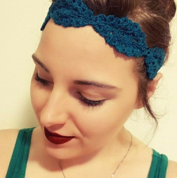 Summer Crochet Headband - Picture 1 of 2