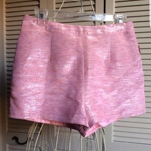 High Waisted Pink Shorts