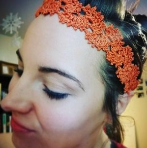 Lace Crochet Headband