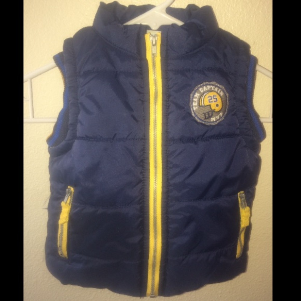 Boys Baby Togs Winter Vest NWOT