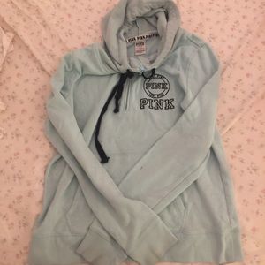 Mint green pink vs hoodie...Bought in December