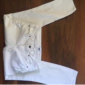 White paige jeans.
