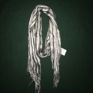 Black & Silver Scarf