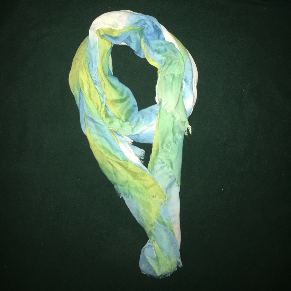 Blue/green Gap Scarf/wrap