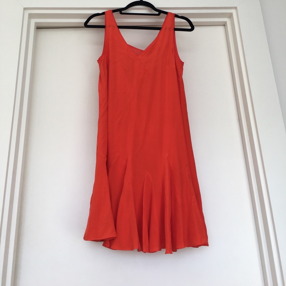 Club Monaco red flared dress