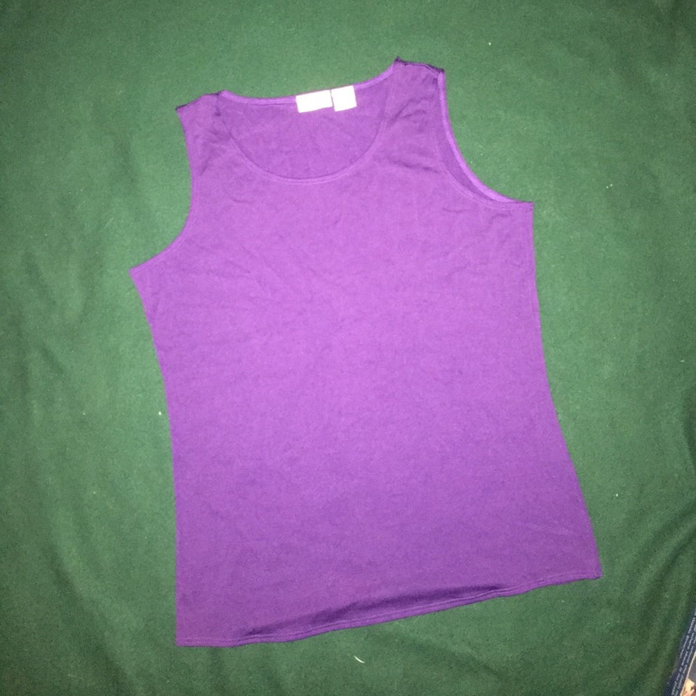 Kim Rogers Purple Tank