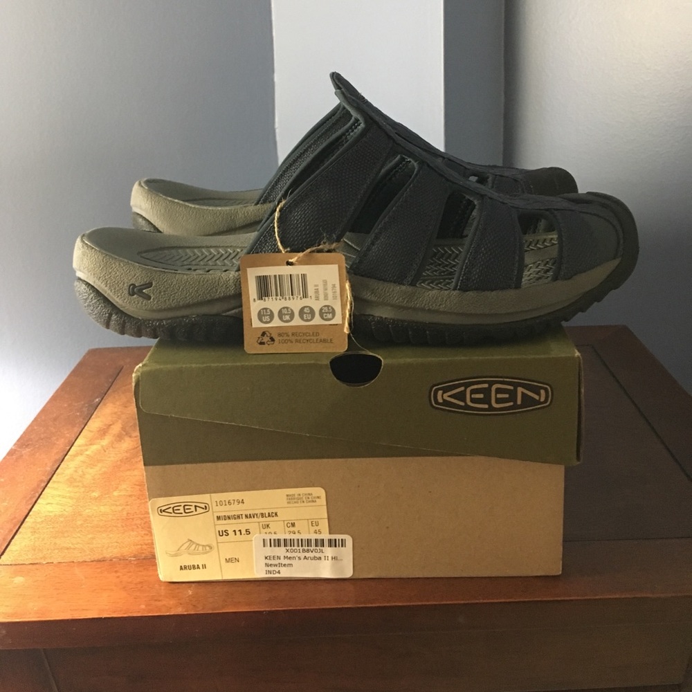 Keen men's Aruba II sandals.