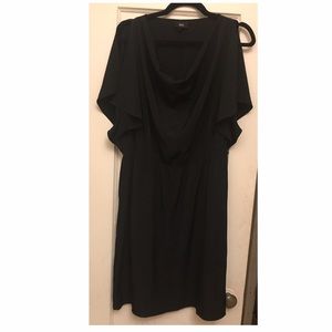 Black Flutter Sleeve Dress -Mossimo (Target) - XXL