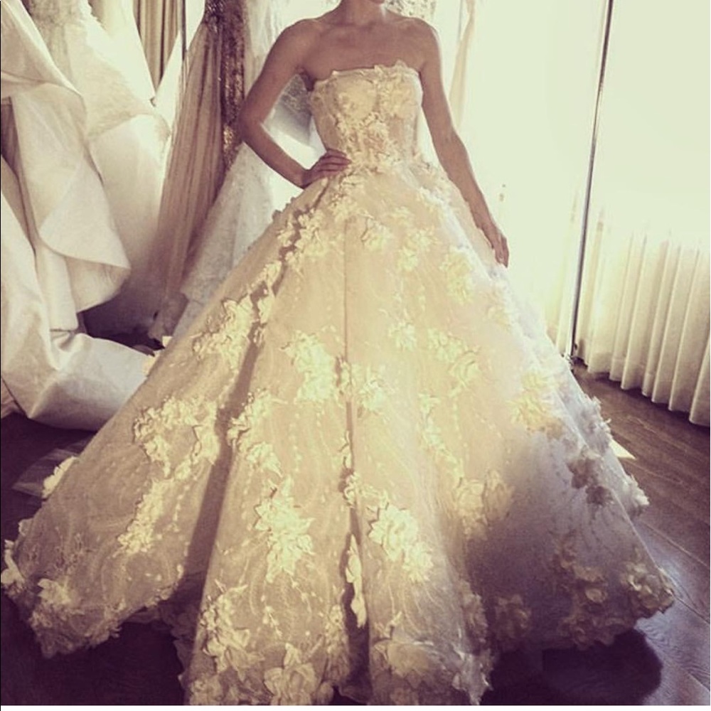Mikael D wedding dress