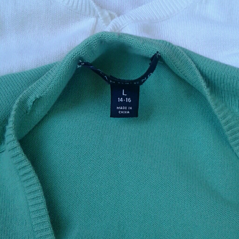 3 Lands Ending cardigans