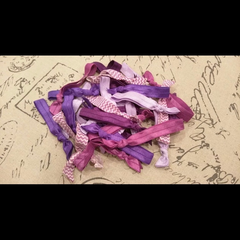 20 Emi Jay Inspired Shades of Purple Hair TiesGWP!