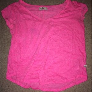 Pink Hollister shirt