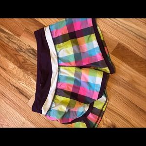 Size six Lululemon shorts