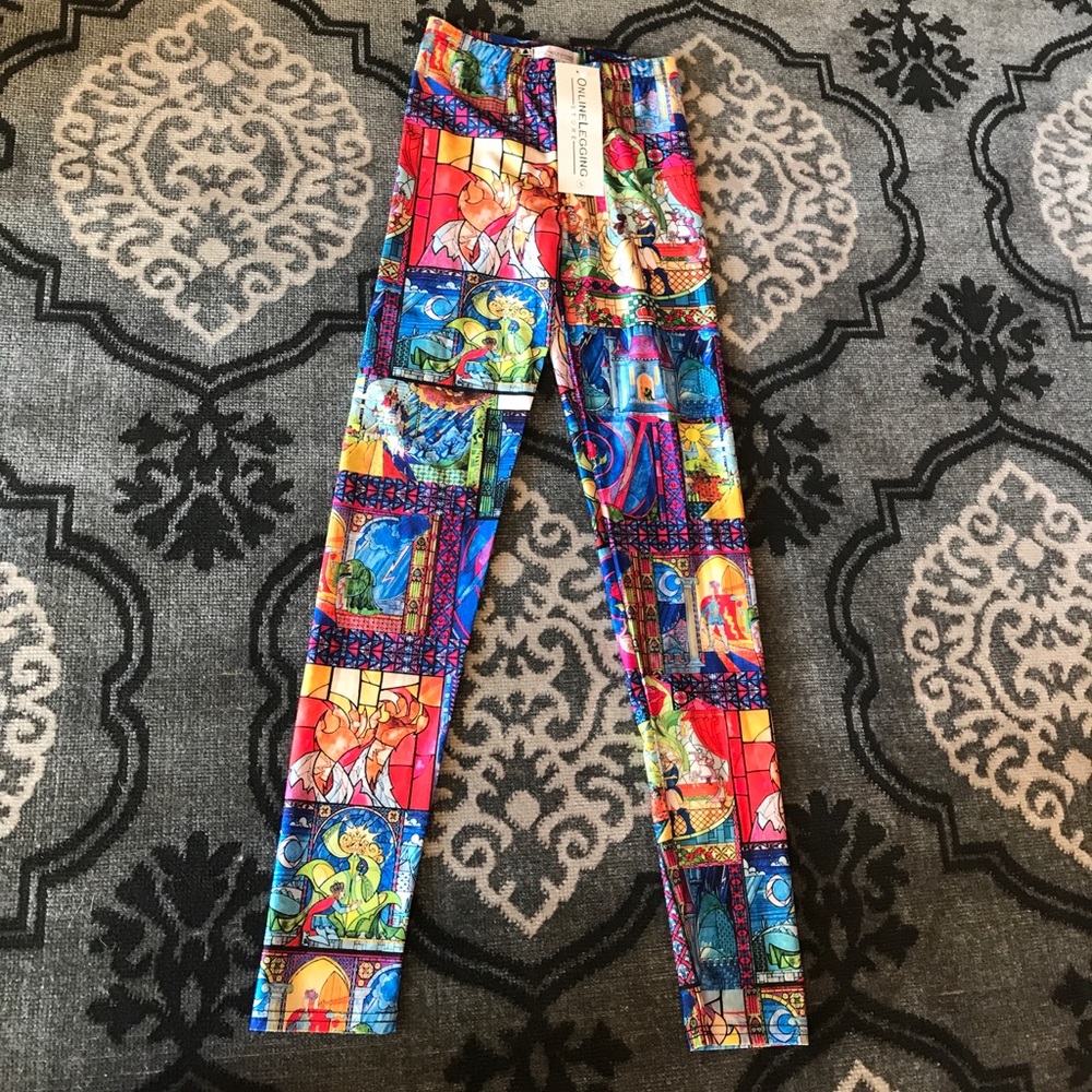 Beauty and the Beast leggings