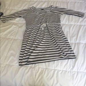 Gap 3/4 length sleeve mini dress