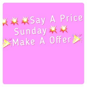 Say A Price Sunday!!!