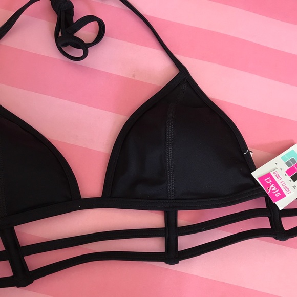 VS PINK Strappy Triangle Halter Swim Top! - Picture 4 of 5