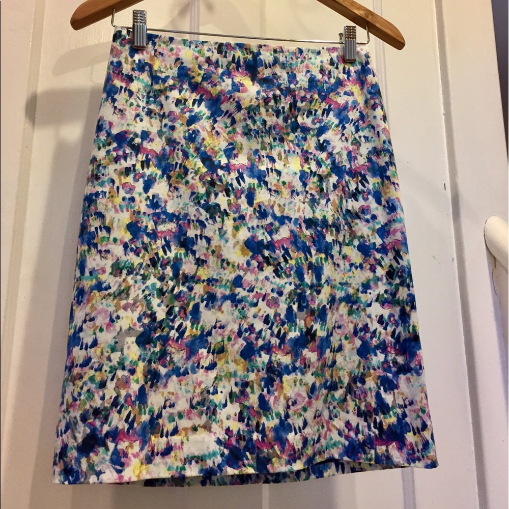 Fun artsy pencil skirt