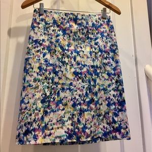 Fun artsy pencil skirt