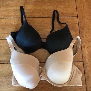 Bundle of 2 Bras, Nude and Black