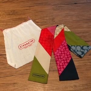 Coach Pony Tail / Bag Scarf
