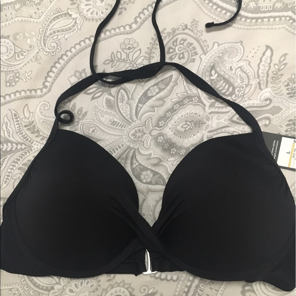 Mossimo Black Bikini Top